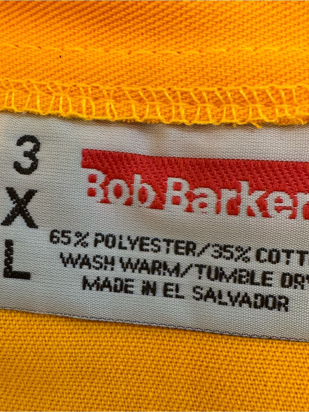 movie and TV studio wardrobe department BOB BARKER 3XL PRODUCTION-WORN jumpsuit